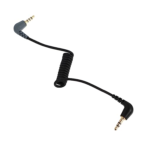 OFFIGAM 1 Stück Trs zu Trrs Mikrofon Audio Kabel Dual Male Adapter für Smartphones und Mikrofone Goldbeschichtet Hohe Haltbarkeit Geeignet für Rodemikrofone OFFIGAM 1 Stück Trs zu Trrs Mikrofon Audio Kabel Dual Male Adapter für Smartphones und Mikrofone Goldbeschichtet Hohe Haltbarkeit Geeignet für Rodemikrofone von OFFIGAM