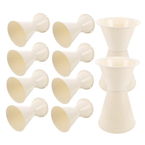 OFFIGAM 10stücke Mini Blumenkasten Aus Pfeilrohr Stabiler Blumenstraußhalter-Innenfutter Blumenstraußverpackungsdekoration Für Hochzeiten Geburtstage Und Alltägliche Dekorationen von OFFIGAM