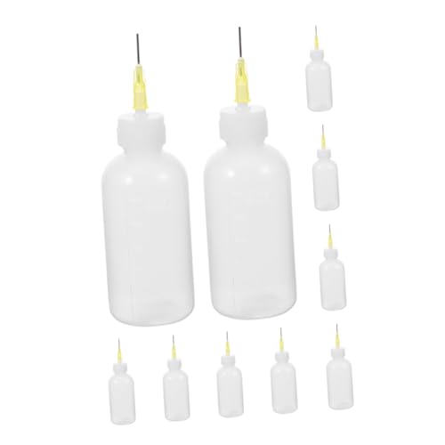 OFFIGAM 10 Stück Quetschflaschen Für Töpferwaren Glasur Applikatorflasche Mit Feiner Spitze Lebensmittelecht Für Präzisionsarbeiten 50cc Für Kunsthandwerk Und Selbstgemacht Projekte von OFFIGAM