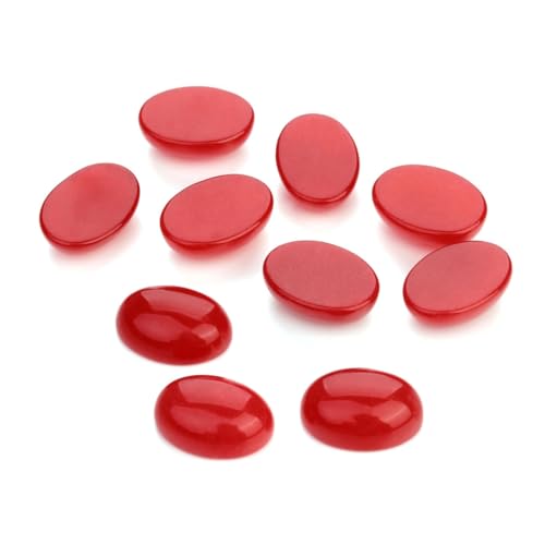 OFFIGAM 10 Stück Teiliges Roter Jaspis Edelstein Patches Oval Flach DIY Schmuckzubehör Bastelsteine Aufkleber für Ringe Ohrringe Armbänder Kreative Zeitstein Dekoration OFFIGAM 10 Stück Teiliges Roter Jaspis Edelstein Patches Oval Flach DIY Schmuckzubehör Bastelsteine Aufkleber für Ringe Ohrringe Armbänder Kreative Zeitstein Dekoration von OFFIGAM