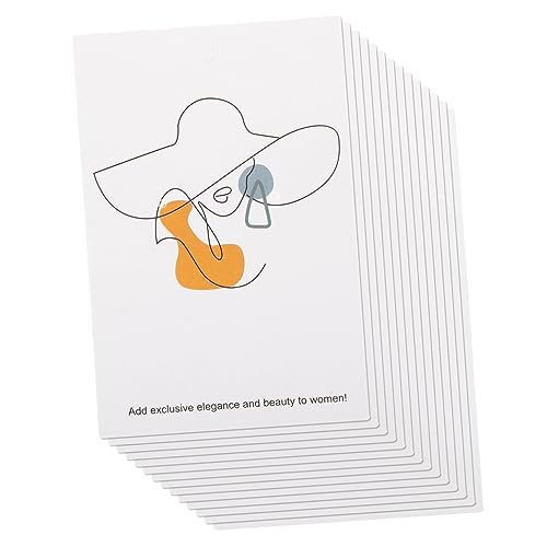 OFFIGAM 100stücke Ohrringdisplaykarten Und Für Schmuck Stabile Karten Aus Kraftpapier Für Ohrringe Und Halsketten Wiederverwendbar Für Märkte Und OFFIGAM 100stücke Ohrringdisplaykarten Und Für Schmuck Stabile Karten Aus Kraftpapier Für Ohrringe Und Halsketten Wiederverwendbar Für Märkte Und von OFFIGAM