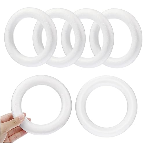 OFFIGAM 12 Stück DIY Foam Donut Wreath Accessories für Kreative Weihnachtsdekoration für Bastelprojekte im Kindergarten OFFIGAM 12 Stück DIY Foam Donut Wreath Accessories für Kreative Weihnachtsdekoration für Bastelprojekte im Kindergarten von OFFIGAM