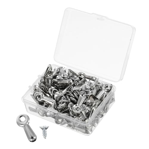 OFFIGAM 160 Stück Bildrahmen Druckknopf Drehverschluss mit Schrauben Zubehör für Montage von Bilderrahmen Sicheres Fixieren der Rückwand OFFIGAM 160 Stück Bildrahmen Druckknopf Drehverschluss mit Schrauben Zubehör für Montage von Bilderrahmen Sicheres Fixieren der Rückwand von OFFIGAM