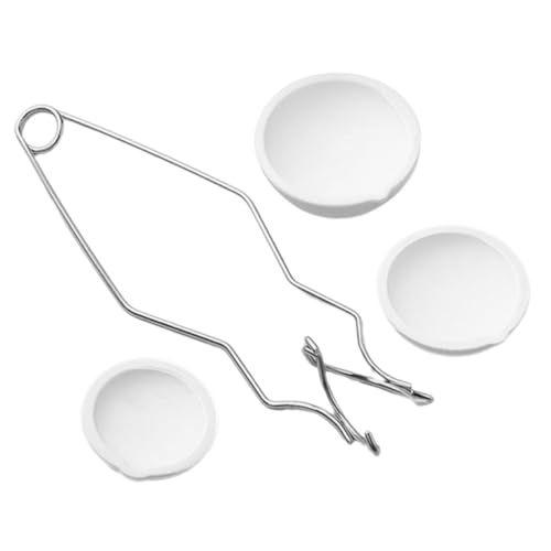 OFFIGAM Schmelztiegel Zange Hochwertige Edelstahlzange Für Schmelzschüsseln Zum Schmelzen Von Gold Silber Und Kompatibel Mit Schmelzöfen Korrosionsbeständig Und Langlebig von OFFIGAM