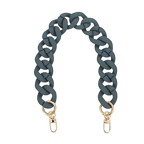 OFFIGAM 1stück Bag Replacement Chain Acrylic Farbige Vintage Schultergurt Für Handtaschen Abnehmbar Für Clutches Geldbörsen Handtaschen von OFFIGAM