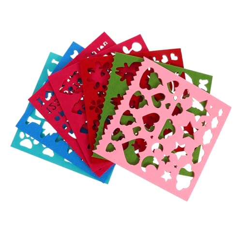 OFFIGAM 2 Sätze Teiliges Set Nadelfilz Schablonen Set Filzmaterial DIY Werkzeug Für Anfänger Geeignet Für Handarbeiten Applikationen Und Verschiedene Filzprojekte 7 Stück * 2 OFFIGAM 2 Sätze Teiliges Set Nadelfilz Schablonen Set Filzmaterial DIY Werkzeug Für Anfänger Geeignet Für Handarbeiten Applikationen Und Verschiedene Filzprojekte 7 Stück * 2 von OFFIGAM