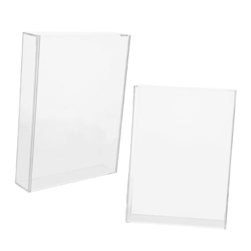 OFFIGAM 2 Stück Acryl Vitrine für Kunsthandwerk DIY Klare Acryl Box für Getrocknete Blumen Hochzeitsdekoration Langlebig und Transparent zur Präsentation von Erinnerungsstücken OFFIGAM 2 Stück Acryl Vitrine für Kunsthandwerk DIY Klare Acryl Box für Getrocknete Blumen Hochzeitsdekoration Langlebig und Transparent zur Präsentation von Erinnerungsstücken von OFFIGAM