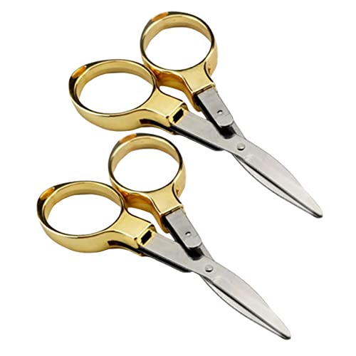 OFFIGAM 2 Stück Faltbare Schere Multifunktionale für Reisen Handwerk Haushalt Sicher Tragbar Scharfe Klingen Kreativem Design OFFIGAM 2 Stück Faltbare Schere Multifunktionale für Reisen Handwerk Haushalt Sicher Tragbar Scharfe Klingen Kreativem Design von OFFIGAM