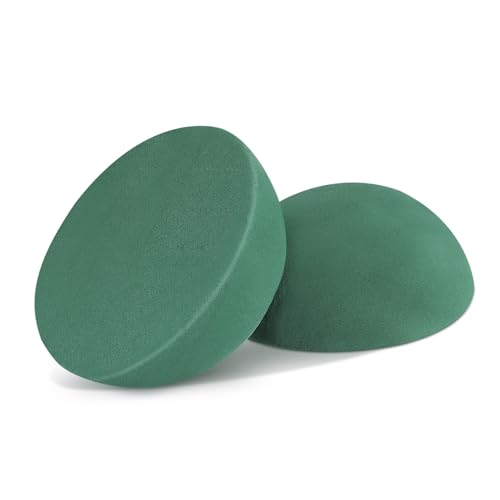 OFFIGAM 2stücke Halbkugel Blumenschaum Trockenblumen Schaum Halbkugeln Für Tischdekoration Blumenarrangement Künstliche Blumen Halten von OFFIGAM