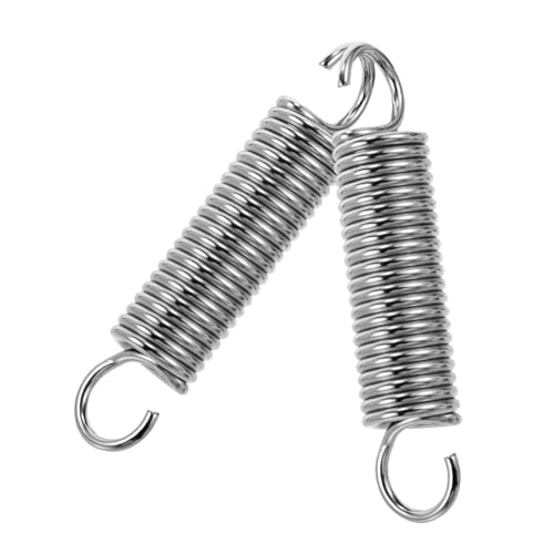 OFFIGAM 2 Stück Teiliges Federhaken aus Metall Verstellbare Aufhängung für Hängematten und Hängesessel Robustes Zugfeder haken Outdoor und Garten Flexible Platzierung und Einfache Montage von OFFIGAM