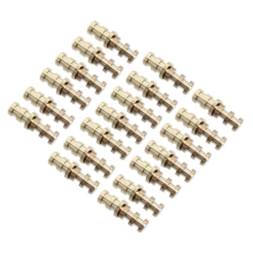 OFFIGAM 20 Sätze Teiliges Metall Tischdübel Ausrichtungspins Robuste Möbelverbinder für Tischplatten ausrichtung bei Restaurations Holzprojekten Rostbeständig und Langlebig OFFIGAM 20 Sätze Teiliges Metall Tischdübel Ausrichtungspins Robuste Möbelverbinder für Tischplatten ausrichtung bei Restaurations Holzprojekten Rostbeständig und Langlebig von OFFIGAM
