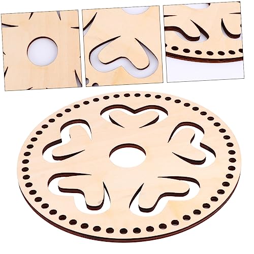 OFFIGAM 2stücke Handgemachte Holz-Basis Für Häkelhandtaschen Robuste Handtaschenunterlage Für Kreative Projekte Mit Kindern Schutz Der Tasche Für Damen OFFIGAM 2stücke Handgemachte Holz-Basis Für Häkelhandtaschen Robuste Handtaschenunterlage Für Kreative Projekte Mit Kindern Schutz Der Tasche Für Damen von OFFIGAM