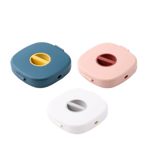 OFFIGAM 3 Stück Kabel Organizer mit Drehfunktion Kreative USB Kabelbox zur Aufbewahrung und Datenkabeln Geeignet als Handyhalter von OFFIGAM