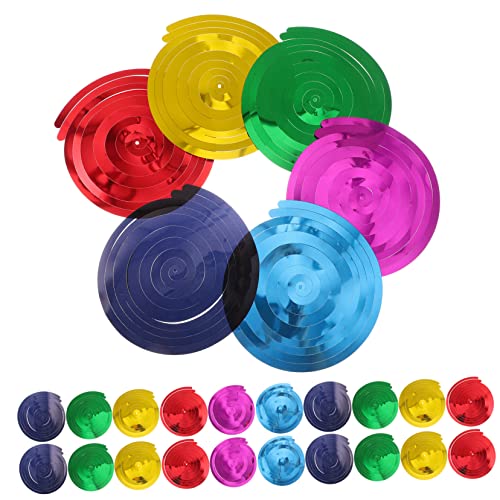 OFFIGAM 30 Stück Teiliges Hängende Wirbel Dekorationen für Partys Deckenhänger für Geburtstagsfeiern und Hochzeiten Glitzernde Spiral Ornamente Einzigartigem Design von OFFIGAM