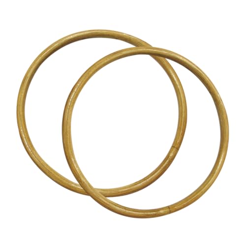 OFFIGAM 4 STÜCKE Teiliges Bambus Handtaschen Henkel Runde Handgefertigte Tragegriffe Innendurchmesser Langlebige DIY Taschenhenkel aus Natürlichem Holz für Handtaschen und Clutches OFFIGAM 4 STÜCKE Teiliges Bambus Handtaschen Henkel Runde Handgefertigte Tragegriffe Innendurchmesser Langlebige DIY Taschenhenkel aus Natürlichem Holz für Handtaschen und Clutches von OFFIGAM