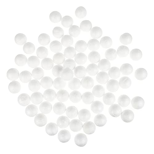 OFFIGAM 500 Stück Schaumstoffbälle für Bastelprojekte DIY Foam Balls für Weihnachten Hochzeiten und Kreative Dekorationen von OFFIGAM