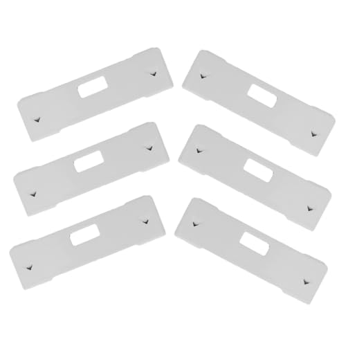 OFFIGAM 6 Stück Vertikale Jalousien Reparaturclips für Fensterjalousien Hochwertige Langlebige Ersatzteile für Lamellen zur Reparatur und Befestigung von Vertikalen Vorhängen OFFIGAM 6 Stück Vertikale Jalousien Reparaturclips für Fensterjalousien Hochwertige Langlebige Ersatzteile für Lamellen zur Reparatur und Befestigung von Vertikalen Vorhängen von OFFIGAM