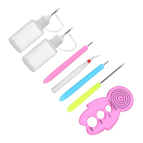 OFFIGAM 7 Stück DIY Papier Quilling Werkzeugset Teiliges Set für Kreative Bastelprojekte für Schule und Zuhause Vielseitig Einsetzbar für Blumen Tiere und Mehr in Zufällige Farbe OFFIGAM 7 Stück DIY Papier Quilling Werkzeugset Teiliges Set für Kreative Bastelprojekte für Schule und Zuhause Vielseitig Einsetzbar für Blumen Tiere und Mehr in Zufällige Farbe von OFFIGAM
