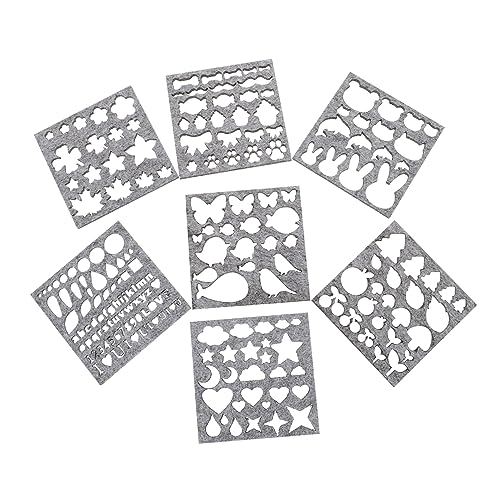 OFFIGAM 7 Stück Teiliges Nadelfilz Formset für DIY Handwerk Robuste Filzschablonen für Anfänger Geeignet für Kleidung Hüte und Verschiedene Projekte mit Filzwolle OFFIGAM 7 Stück Teiliges Nadelfilz Formset für DIY Handwerk Robuste Filzschablonen für Anfänger Geeignet für Kleidung Hüte und Verschiedene Projekte mit Filzwolle von OFFIGAM