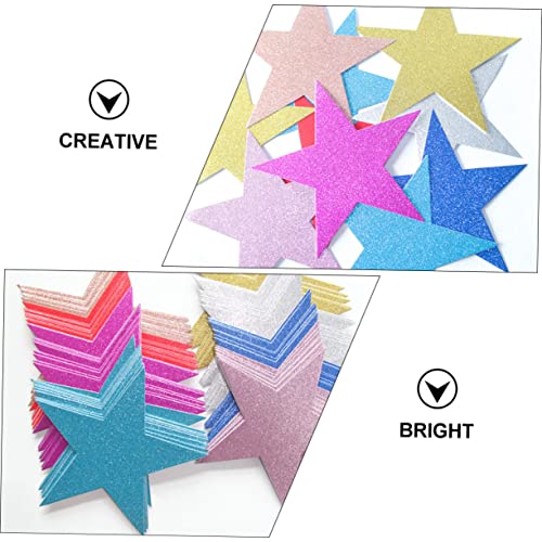 OFFIGAM 80 Stück Teiliges Papier Deko Fünf Punkte Sterne Glitzernde Geburtstagsdeko Bunte Partyhintergrund Dekoration für Kindergeburtstag Kindergarten Schaufenster OFFIGAM 80 Stück Teiliges Papier Deko Fünf Punkte Sterne Glitzernde Geburtstagsdeko Bunte Partyhintergrund Dekoration für Kindergeburtstag Kindergarten Schaufenster von OFFIGAM