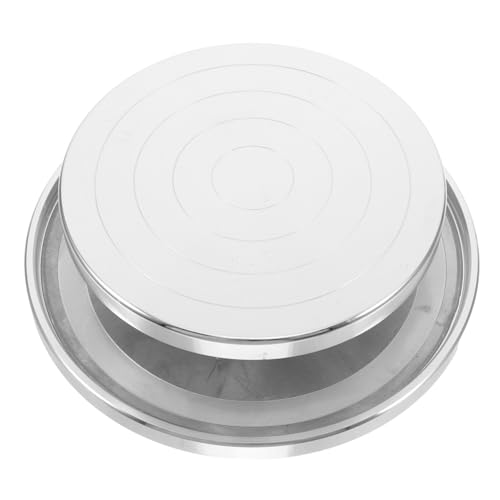 OFFIGAM Aluminium Töpferscheibe für Tonarbeiten Doppelseitige Drehplattform Durchmesser für Skulpturen und Kuchendekoration und Leicht zu Bedienen für Kreative Projekte OFFIGAM Aluminium Töpferscheibe für Tonarbeiten Doppelseitige Drehplattform Durchmesser für Skulpturen und Kuchendekoration und Leicht zu Bedienen für Kreative Projekte von OFFIGAM