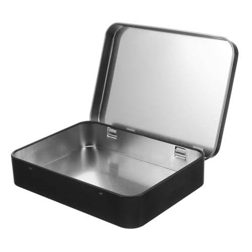 OFFIGAM Blechdose Rechteckig Metallbox mit Deckel für Aufbewahrung von Schmuck Seil und Kleinigkeiten Leicht Kompakt für Zuhause Partys und Outdoor Aktivitäten von OFFIGAM