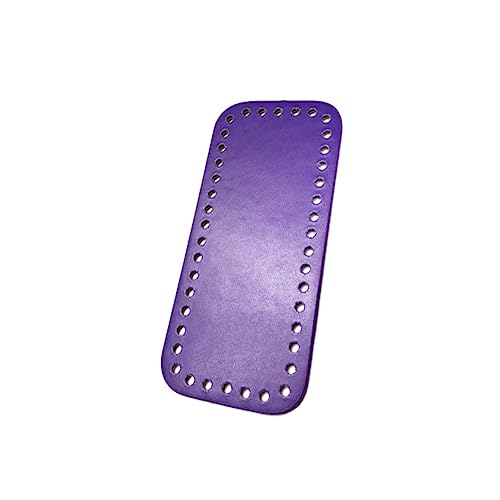 OFFIGAM Pu-taschenbodenbasis DIY Häkelplatte Glanzlaminierung Belüftungslöcher Unterseite Lederabdeckung Nähtaschenmaterial Strickplatte Zubehör Taschenboden Häkeln Lila OFFIGAM Pu-taschenbodenbasis DIY Häkelplatte Glanzlaminierung Belüftungslöcher Unterseite Lederabdeckung Nähtaschenmaterial Strickplatte Zubehör Taschenboden Häkeln Lila von OFFIGAM