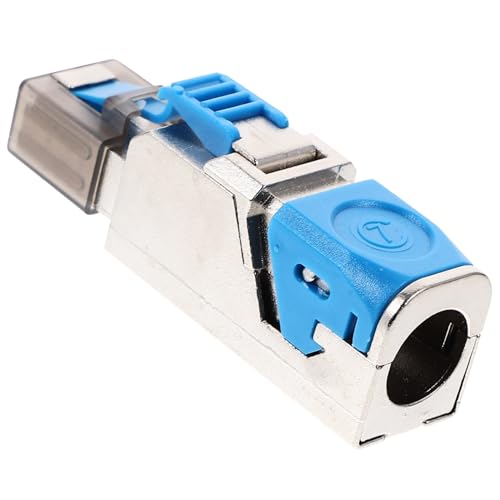 OFFIGAM Ethernet Connector Cat Werkzeugfreier Netzwerkstecker Geschirmt für Cata Schnelle Verkabelung Robust und Langlebig für Professionelle Netzwerkinstallationen von OFFIGAM