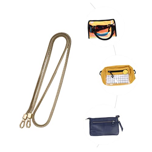 OFFIGAM Metal Handtaschenkette Für Damen Goldene Schulterriemen Crossbody Ersatzkette Vielseitig Und Abnehmbar Für Geldbörsen Und Handtaschen von OFFIGAM