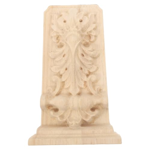 OFFIGAM Holzgeschnitzte Regalträger Römische Säulen Konsolen für Vintage Gestaltung für Ecken Hochwertiges Holz mit Feiner Maserung für DIY Projekte von OFFIGAM