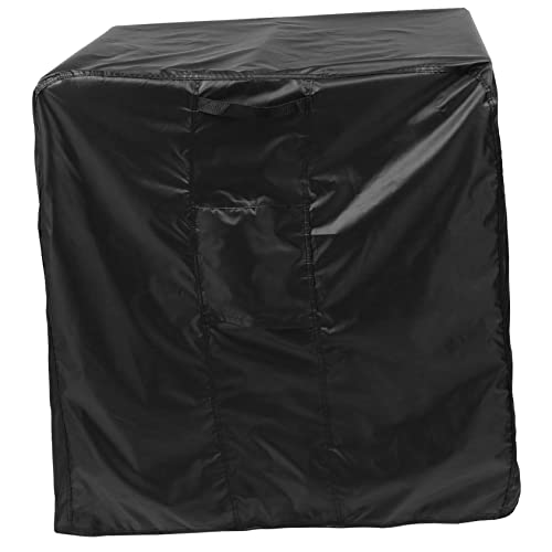 OFFIGAM Klimaanlagenhaube Staubdicht Für Den Außenbereich Schutzhülle Wasserdicht Holzkohleschutz Möbelstoff Polyester Schwarz OFFIGAM Klimaanlagenhaube Staubdicht Für Den Außenbereich Schutzhülle Wasserdicht Holzkohleschutz Möbelstoff Polyester Schwarz von OFFIGAM