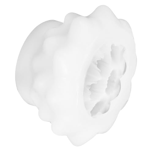 OFFIGAM Lotus Silikonform für Kerzen und Seifen Vielseitige Diy für Wachs Harz und Soap Fein Detaillierte Gießform mit Glatter Oberfläche für Einfache Entnahme und Professionelle von OFFIGAM