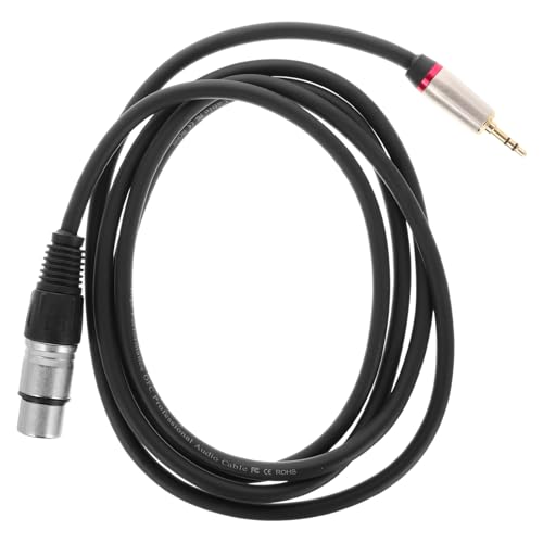 OFFIGAM Poliger Mini Xlr Buchse Stereo Audio Kabel Langlebig und Tragbar für Mikrofon und Audiogeräte Symmetrischer Adapter Verschleißfestes Zubehör OFFIGAM Poliger Mini Xlr Buchse Stereo Audio Kabel Langlebig und Tragbar für Mikrofon und Audiogeräte Symmetrischer Adapter Verschleißfestes Zubehör von OFFIGAM