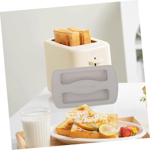 OFFIGAM Toaster Staubschutzdeckel Oberer Deckel aus Robustem Leicht zu Reinigendem Material Passform für Brotröster und Brotbackautomaten Schmutzabweisend Langlebig Küchenzubehör von OFFIGAM