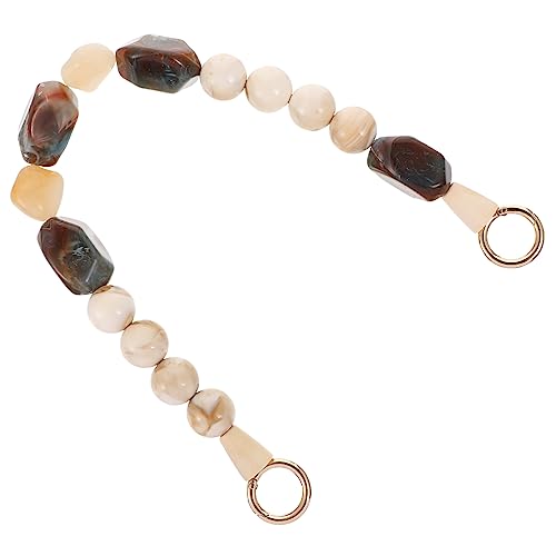 OFFIGAM Vintage Handtaschenkette Aus Harz Ersatzriemen Für Schultertaschen Tragbare Dekoration Für Handtaschen Und Clutches Stilvoll Und Langlebig von OFFIGAM