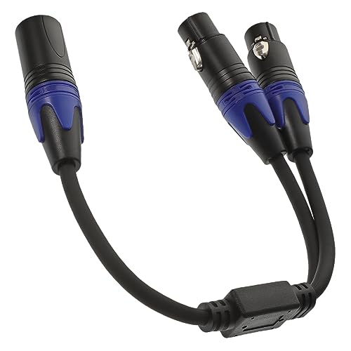 OFFIGAM Xlr Splitterkabel Pin Mikrofonkabel Male zu Dual Female Awg Silberne Stecker für Professionelle Audioanwendungen Hochfrequenzantwort Strapazierfähig und Geräuschreduzierend OFFIGAM Xlr Splitterkabel Pin Mikrofonkabel Male zu Dual Female Awg Silberne Stecker für Professionelle Audioanwendungen Hochfrequenzantwort Strapazierfähig und Geräuschreduzierend von OFFIGAM