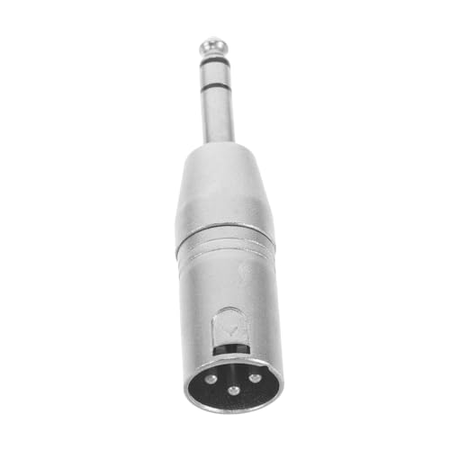 OFFIGAM Xlr Stecker Audio Adapter Stereo für Mixer und Lautsprecher Stabile und Audiosignalübertragung Robust und Vielseitig von OFFIGAM