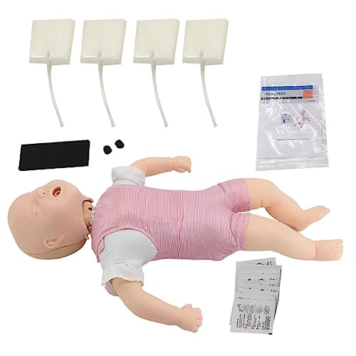 OFFILICIOUS Baby Würgen Und CPR-Ausbildungs-Modell-Säuglings-Atemwegsblockierungs-Simulator Für Ersthelfer Und Kindersicherheits-Bewusstseins-Programme Gesundheitswesen-Lehrmaterial von OFFILICIOUS