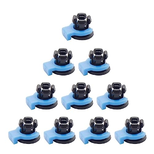 OFFILICIOUS Bowden Tube Clamp Pipe Clip Fixed 4mm For Metal V6 Heatsink Hotend Tube 3D Printers Part Coupling Collet Part Accessory Plastic Fittings 3D Printing Parts Printer Upgrades DIY 3D Printer von OFFILICIOUS