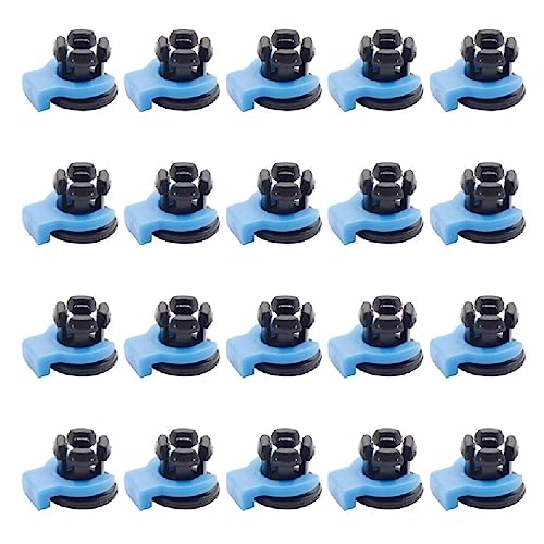 OFFILICIOUS Bowden Tube Clamp Pipe Clip Fixed 4mm For Metal V6 Heatsink Hotend Tube 3D Printers Part Coupling Collet Part Accessory Plastic Fittings 3D Printing Parts Printer Upgrades DIY 3D Printer von OFFILICIOUS