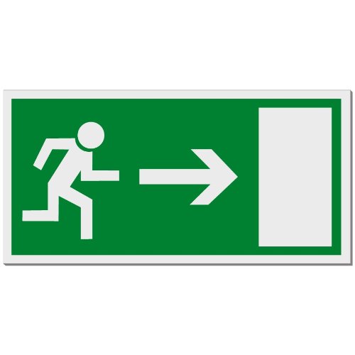 OFFORM DESIGN Fluchtwegschild WAYOUT aus Aluminium Richtung rechts 200x100 mm Nr.45202-E OFFORM DESIGN Fluchtwegschild WAYOUT aus Aluminium Richtung rechts 200x100 mm Nr.45202-E von OFFORM DESIGN