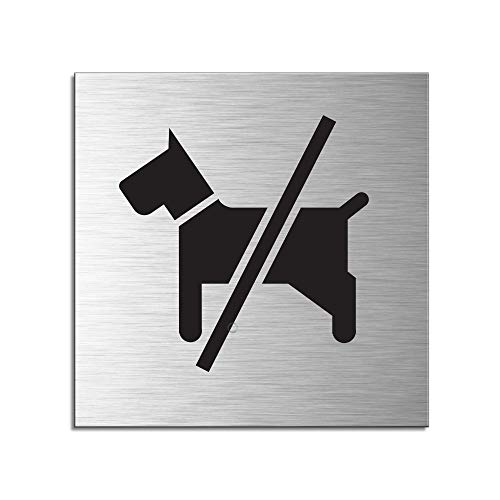 Schild Hunde verboten Türschild 120 x 120 mm Türschild Aluminium selbstklebend Nr.17167-S Schild Hunde verboten Türschild 120 x 120 mm Türschild Aluminium selbstklebend Nr.17167-S von OFFORM DESIGN