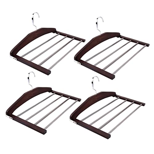 OFFSCH 4stücke Mehrschichtige Faltbare Holz Kleiderbügel Für Hosen Kleidung Trocknen Organizer Rutschfester Kleiderbügel Mehrschichtiger Trocknungsorganizer OFFSCH 4stücke Mehrschichtige Faltbare Holz Kleiderbügel Für Hosen Kleidung Trocknen Organizer Rutschfester Kleiderbügel Mehrschichtiger Trocknungsorganizer von OFFSCH