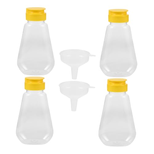 OFFSCH Honig Glas Leere Flaschen Zum Nachfüllen Für Honig Ahornsirup Ketchup Und Andere Viskose Flüssigkeiten OFFSCH Honig Glas Leere Flaschen Zum Nachfüllen Für Honig Ahornsirup Ketchup Und Andere Viskose Flüssigkeiten von OFFSCH