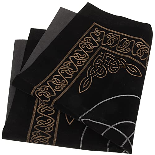 OFFSCH 1satz Tarot Tischdecke Mit Mondphasen Spirituelle Altar-Dekoration Und Aufbewahrungstasche Für Karten Strapazierfähiges Material Geeignet Für Wahrsagung Und Tarot-Divination von OFFSCH