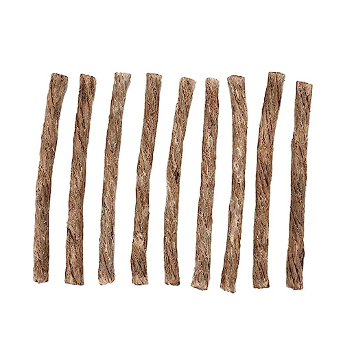 OFFSCH 1 Satz Teiliges Outdoor Anzündseil Aus Bienenwachs Stabiles Kamin Und Grillseil Windfeste Feueranzünder Tragbar Für Picknick Und Camping 20 Stück von OFFSCH