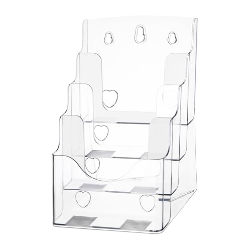 OFFSCH Dokumenten-Organizer Aus Acryl Mit 4 Fächern Buchständer Buchhalter Buchständer Desktop-dokumenten-Organizer Und Stabil OFFSCH Dokumenten-Organizer Aus Acryl Mit 4 Fächern Buchständer Buchhalter Buchständer Desktop-dokumenten-Organizer Und Stabil von OFFSCH
