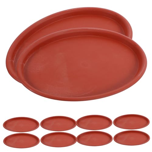 OFFSCH 10 Stück Oval Pflanzen-tropfschalen Kunststoff-untersetzer Blumentopf-Drainage-wasserauffangschalen Abfluss-tropfschale Für Gartenpflanzgefäße OFFSCH 10 Stück Oval Pflanzen-tropfschalen Kunststoff-untersetzer Blumentopf-Drainage-wasserauffangschalen Abfluss-tropfschale Für Gartenpflanzgefäße von OFFSCH