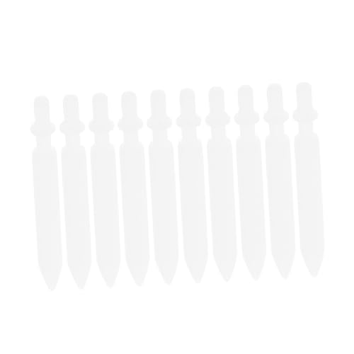 OFFSCH 10 Stück Teiliges Nylon Ersatzspitzen für Acrylmarker Langlebige Malstiftspitzen aus Robustem Nylon Einfache und Schnelle Befestigung Kompatibel mit Ölbasierter Farbe für Präzises von OFFSCH