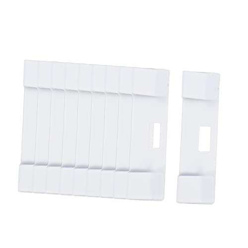 OFFSCH 10 Stück Teiliges Set Metallklammern für Vertikaljalousien Robuste Reparaturhalter für Gardinen Einfache Montage Weiß Vielseitiges Zubehör für Fensterjalousien OFFSCH 10 Stück Teiliges Set Metallklammern für Vertikaljalousien Robuste Reparaturhalter für Gardinen Einfache Montage Weiß Vielseitiges Zubehör für Fensterjalousien von OFFSCH
